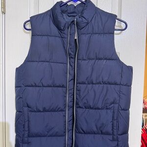GAP Kids Navy Puffer Vest